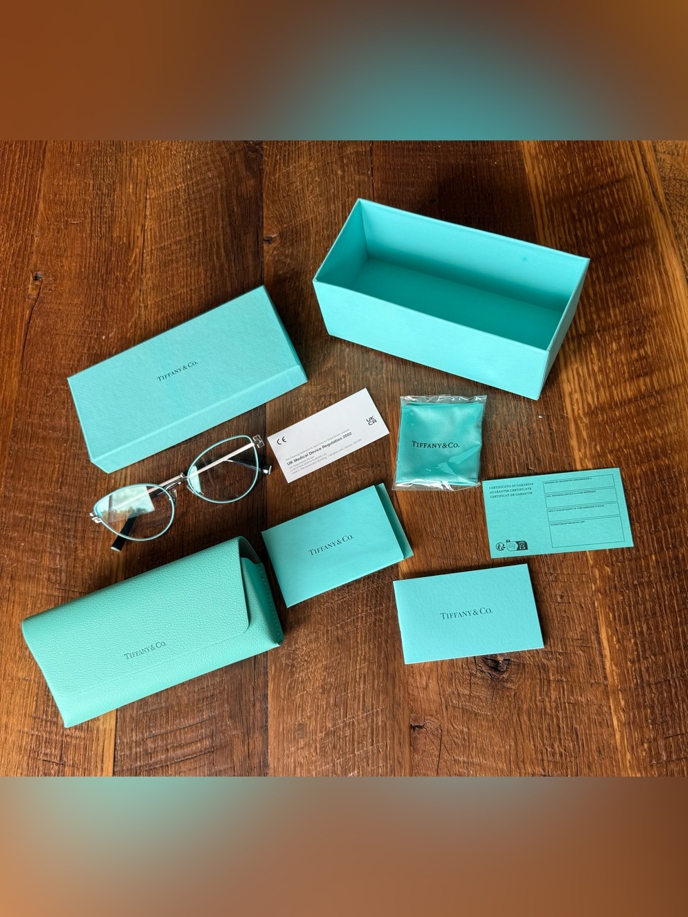 NIB Tiffany & Co. TF1159B Women’s Cat Eye Glasses